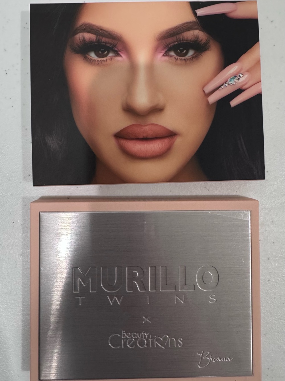 Beauty Creations Murillo Twins Eyeshadow Briana Palette — Pink & Nude Tones